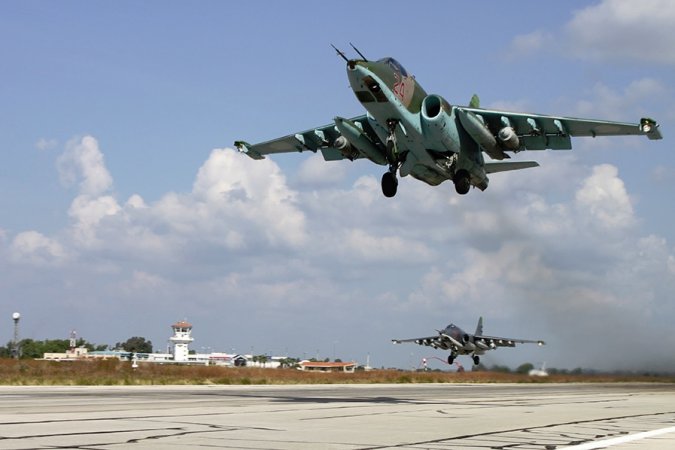 Russian warplanes in Syria