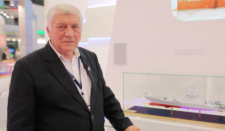 Valentin Belonenko, head of advanced naval ships designing department at the Krylov State Scientific Center