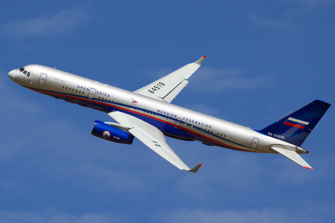 Surveillance aircraft Tu-214ON
