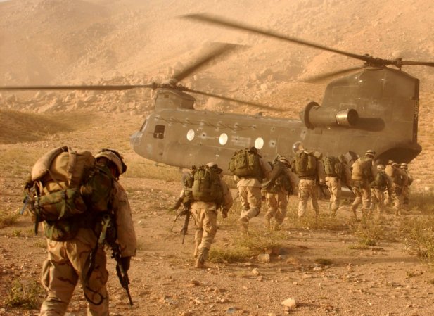 US troops in Afghanistan