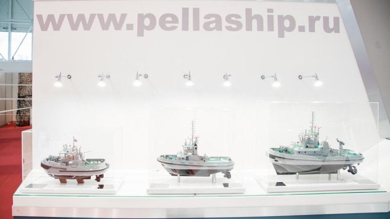 Sea tugs designed and built by Pella shipyard