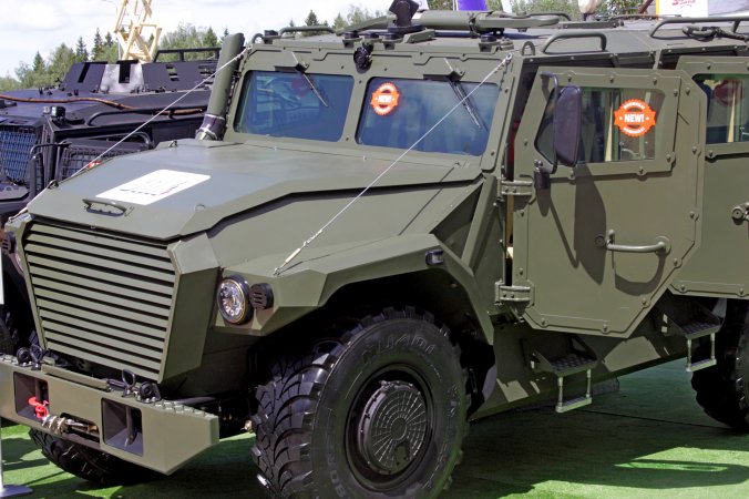 Multipurpose armored vehicle Athlete