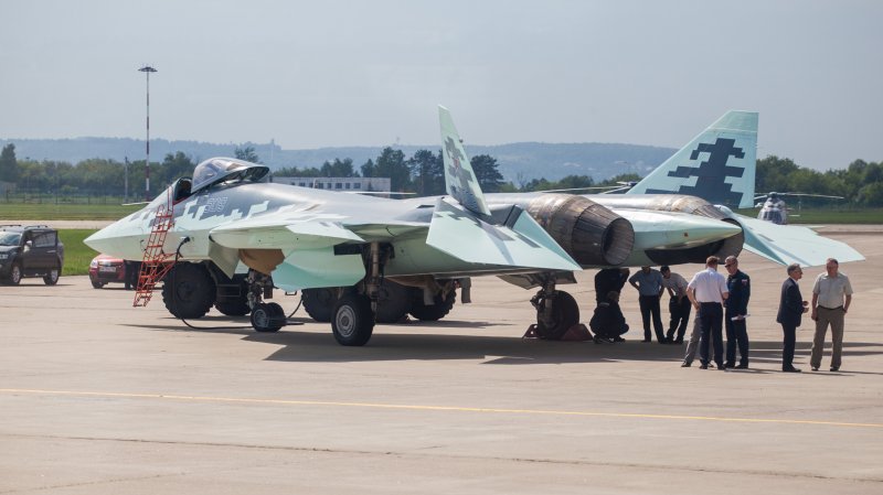Su-57 (PAK FA) 5G fighter jet