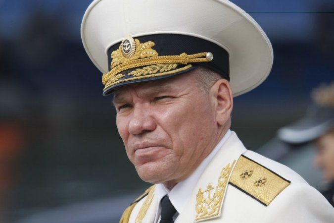 Vice Admiral Viktor Kravchuk, the ex-Baltic Fleet Commander Vice Admiral Viktor Kravchuk, the ex-Baltic Fleet Commander