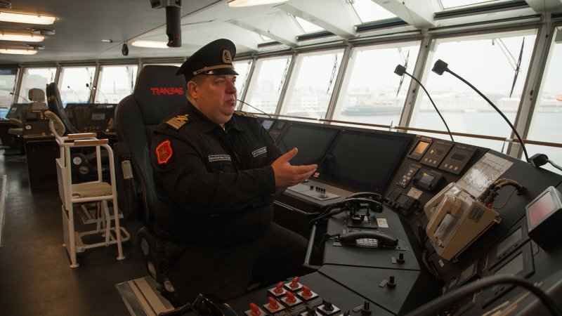 Handover of Ilya Muromets icebreaker (Project 21180) to the Russian Navy