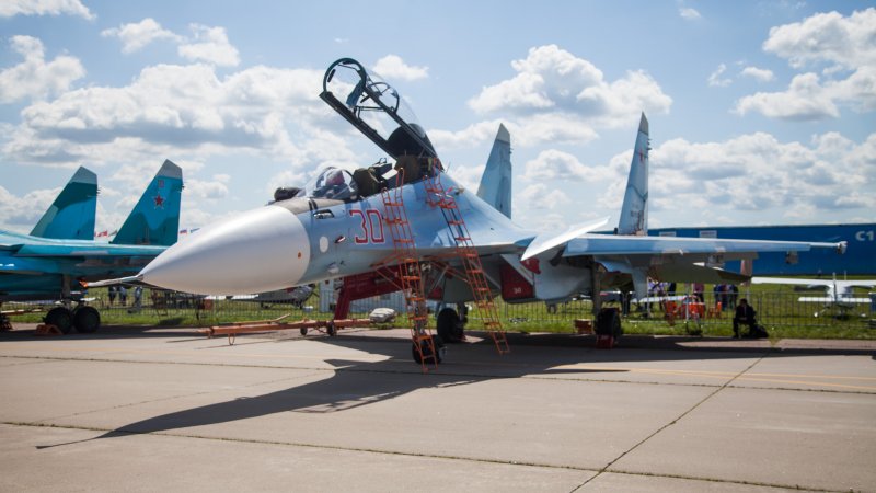 Su-30SM multirole fighter