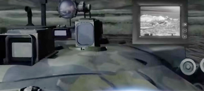 Heat vision sight Irbis for retrofitted T-90 tank Heat vision sight Irbis for retrofitted T-90 tank