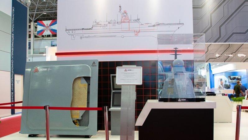 Multifunctional radar system for Russian Navy’s future surface ships designed by Zaslon Science &Technology Center