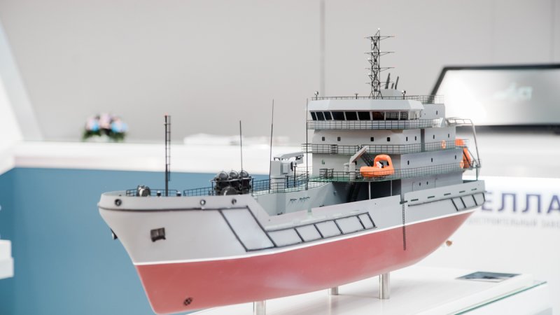 Project 03184 small-size sea tanker designed by Pella shipyard