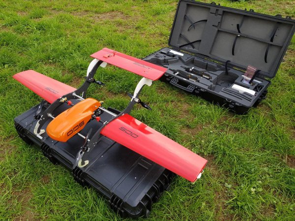 FixAR-designed drone (FIXed Angled Rotors)