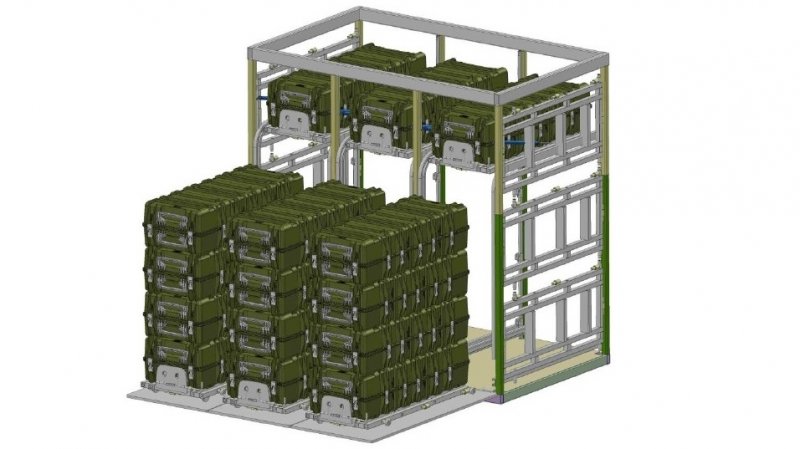 Warehouse modular unit