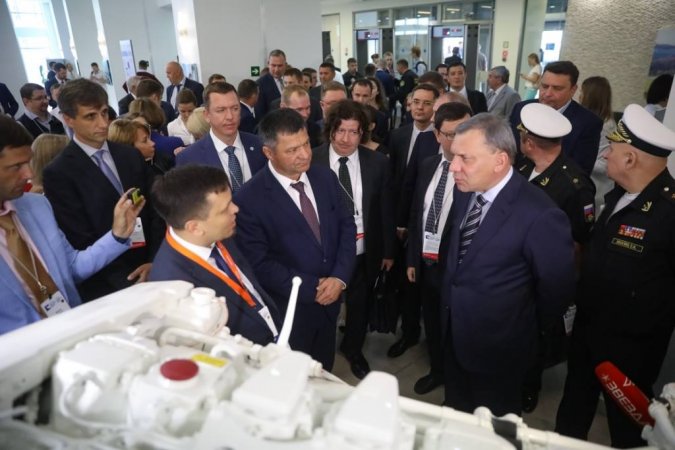 Russian vice premier Yury Borisov at IFEMS-2018