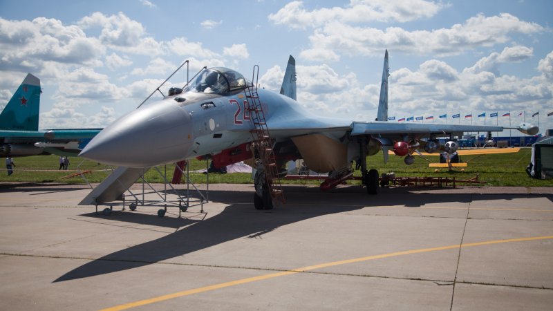 Su-35 multirole fighter