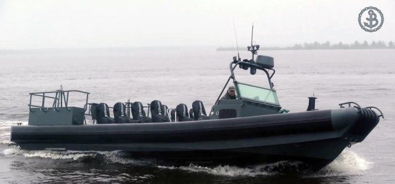 BK-10 fast-speed assault boat equipped with Ullman seats